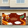 CHEEPUM Garden Flag Christmas Flags for Outdoors 28 X 40 Good Fortune