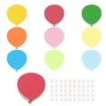 thumbnail image 1 of Recortes de Globos, Paquete de 45 Globos de Papel, Recorte de Globo Colorido para el Aula, Color Variado, 1 of 7