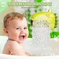 Dinosaur Bath Toys for Baby, Green Bathtub Toys Bubble Maker Machine