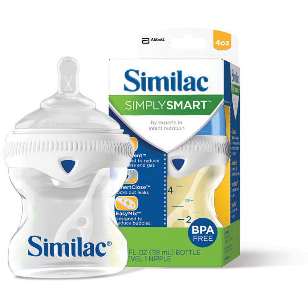 Similac SimplySmart Bottle, 4 Ounce (Discontinued by Manufacturer) - image 3 of 4