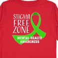 thumbnail image 4 of Inktastic Stigma Free Zone Mental Health Awareness Boys or Girls Long Sleeve Toddler T-Shirt, 4 of 5