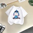 thumbnail image 5 of Marca Disney Kids Camiseta de algodón cómoda con puntadas animadas Camiseta de verano para niños Ropa informal de moda urbana para niños y niñas, 5 of 5