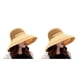 thumbnail image 3 of Sombrero de sol Sonducket para mujer con hebilla sombreros de pescador plegables Amarillo tamaño libre 2piezas, 3 of 6