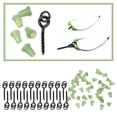 thumbnail image 3 of Almencla Bouillotte de Pêche 20 Pcs Vis Filetées Bouillettes Bouillotte, Vert, 3 of 7