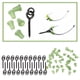 thumbnail image 3 of Anzuelos de pesca con tornillo de parada, resistentes y portátiles, con manivela de pesca Verde, 3 of 8