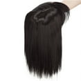 thumbnail image 2 of Couvre-Cheveux à Clip Droit avec Frange Fine Pièce Synthétique pour Perte/affinement des Cheveux, 2 of 6