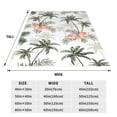 thumbnail image 3 of Sikiie Vintage Palm Trees Ultra-Soft Micro flannel Blanket Luxury All Seasons Warm Blanket for Bedding Sofa and Travel (4 sizes)-50"x40", 3 of 7