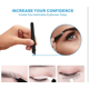 thumbnail image 4 of Set de pinzas-Pinzas profesionales de acero inoxidable para cejas-Eliminación muy precisa de vello facial, restos y vellos encarnados (negro) Namotu SYN057, 4 of 6