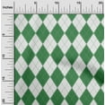 thumbnail image 2 of oneOone Polyester Spandex Green Fabric Check Argyle Sewing Craft Projects Fabric Prints By Yard 56 Inch Wide, 2 of 4