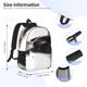 thumbnail image 5 of Easygdp Black And White Boston Terrier Mochila Ligera de 15 Pulgadas para Estudiantes, Mochila Cómoda para la Escuela y Viajes, Correas Ajustables, 5 of 6