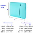 thumbnail image 2 of Polyester Vertical Style Water Repellent Laptop Sleeve Case Bag Cover with Pocket for 11 13 14 15.6 Inch MacBook Pro, MacBook Air, Notebook, 2 of 9