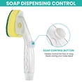 thumbnail image 3 of Non Scratch Dishwand Refills Handle, Dish Wand Refill Pack, 6 Heavy Duty Replacement Sponge Heads Set, Soap Dispenser Scrubbers, Dishwashing Scrub Dispensing Brush Pads, Dishwasher Cleaning Tool kit, 3 of 7