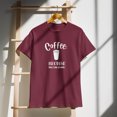 thumbnail image 2 of Coffee and Adulting (Maroon, L), 2 of 2
