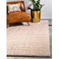 thumbnail image 3 of Unique Loom Tapis Urbain Moderne Shag Solide Studio 9' x 12' Rectangle Taupe, 3 of 10