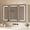 35.4"W x 23.6"H-White, variant on Mabor Medicine Cabinet with Mirror and LED Lights, 31.5'' x 23.6''Wall Cabinet with 3 Doors, Lighted Medicine Cabinet with Storage,Adjustable Shelves & Charging Station for Bathroom, White
