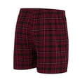 thumbnail image 3 of Men's Concepts Sport Wine/Black Cleveland Cavaliers Hawthorn Flannel Boxer, 3 of 3