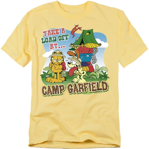 Garfield T-Shirt Camp Garfield Unisex Graphic Tee For Men & Women