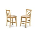 thumbnail image 4 of YAPB5-OAK-C 5 Pc counter height Dining set - high top Table and 4 Dining Chairs., 4 of 6