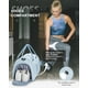thumbnail image 5 of Bolsa de gimnasio WISEPACK, bolsa de viaje impermeable con compartimento para zapatos, 5 of 8