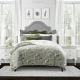 thumbnail image 2 of Athena Linen Heather Gray Comforter Set Queen, 2 of 5