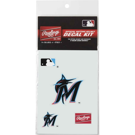 Rawlings MLB Removable Decals, Adult