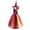 #02-Hot Pink, variant on Girls Halloween Dress, Toddler Halloween Girls Dress Tutu Mesh Outfit With Hat Sleeves Prop 4pcs Set Performance Party Fancy Birthday Photo, Halloween Gifts