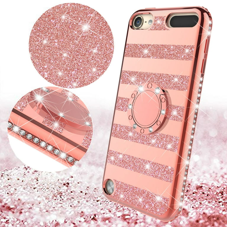 iPod Touch 6 Case,iPod 6/5 Case,Glitter Cute Phone Case