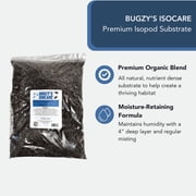Bugzybugs Isocare 4 Quart Isopod Bioactive Substrate All Natural Nutrient Rich