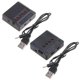 thumbnail image 3 of 3.7v 2000mah Lipo Battery 903048 Li-ion Battery/charger Rc Quadcopter Repair Spare Parts For Ky601s H11d H11c Rc Drones, 3 of 5