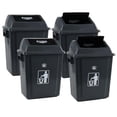 thumbnail image 3 of Kiddream 4 Packs 5 Gallons Swing Lid Garbage Can, Plastic Trash Can, 3 of 7