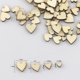 thumbnail image 3 of 100 Uds Rodajas de madera en forma de corazón TFixol rebanada de madera 6 8 10 12mm, 3 of 7