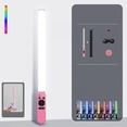 thumbnail image 2 of RGB Handheld LED Video Light Wand Stick Photography Light with Rechargeable Battery & Remote, 2 of 4