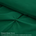 thumbnail image 2 of U by Bedsure King Comforter Set 7 Pieces- Pinch Pleat Bed in A Bag with Comforters, Sheets, Pillowcases & Shams, Emerald Green, 2 of 5
