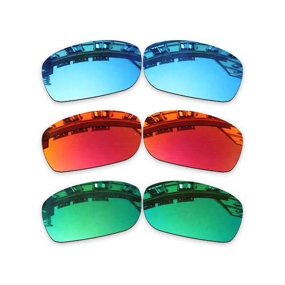Vonxyz 3 Pack Polarized Replacement Lenses for Oakley Fives Squared Sunglasses