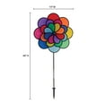 thumbnail image 3 of In the Breeze 2830 — Triple Wheel Flower - Ground Stake Included - Colorful Wind Spinner for Your Yard or Garden,2830, 3 of 3
