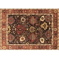 thumbnail image 1 of Ahgly Company Indoor Rectangle Oriental Brown Industrial Area Rugs, 7' x 9', 1 of 4