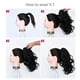 thumbnail image 4 of Extensión De Caballo, 5 Colores Sintéticos Con Clip De Garra, Peluca De 8.0 In Con Clip Ondulado, Extensiones De Cabello De Caballo, Extensiones De Cabello Con Clip De, 4 of 7