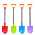 thumbnail image 2 of 4pcs Mini Sand Shovels Beach Toys Sand Dredging Plastic Spade Playing Beach Toys for Children Kids, 2 of 5