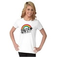 thumbnail image 3 of Cute But Crazy Sarcastic Funny Gym Womens Slim Fit Graphic Tee Brisco Brands M, 3 of 5