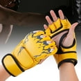thumbnail image 1 of Guantes de Boxeo Mma perfecl Protector Transpirable Duraderos Medio Garra de Tigre Amarillo, 1 of 8