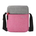thumbnail image 1 of Bolso bandolera Bolso bandolera impermeable de nailon Bolso bandolera al aire libre con cremallera ajustable, rosa roja Eigraketly AP000919-04, 1 of 7