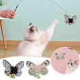 thumbnail image 1 of Palo Para Jugar Con Mascotas Para Cambiar La Cabeza Juguetes Para Gatos Para Su Propio Placer Plumas Relajantes Simulación De Pájaros Suministros Para Gatos, 1 of 4