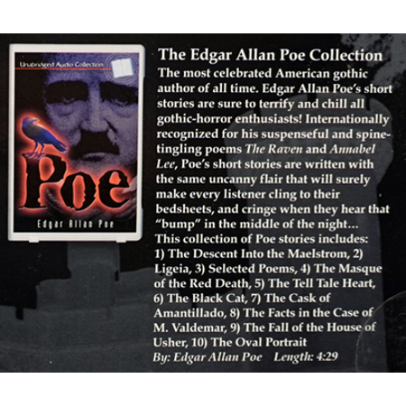 Best of Gothic Horror Audiobook Collection - 3 Unabridged Books on 10 Audio Cassette Tapes