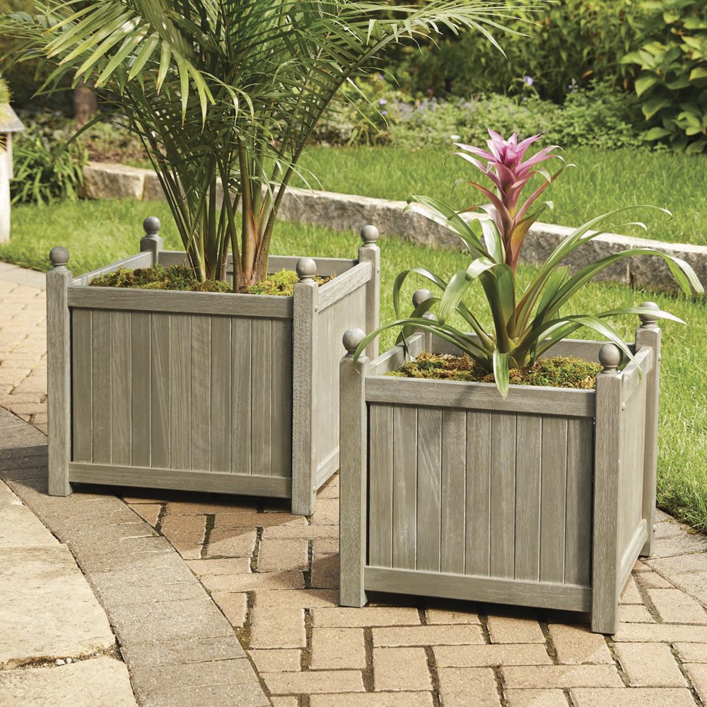 Better Homes and Gardens Camrose Farmhouse Outdoor Planter, Multiple