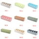 thumbnail image 3 of Diseño fresco Cajón de plástico Organizador Corbata Sujetador Calcetines Contenedor de almacenamiento Divisor multipropósito Cajas de Almacenamiento y organización del hogar Rosa claro 6*26.5*8 cm Wosthever HA0024-05B, 3 of 6