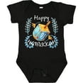 thumbnail image 3 of Inktastic Happy Hanukkah Dreidel and Laurels Boys or Girls Baby Bodysuit, 3 of 5