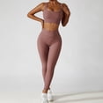 thumbnail image 4 of Pantalones de yoga de cintura alta, ajustados, control de barriga, levantamiento de cadera, leggings elásticos, pantalones para correr, bailar, leopardo, rosa, M, 4 of 7