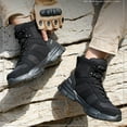 thumbnail image 5 of Light Breathable Non Slip Work Boots Men Safety Shoes Construction Steel Toe Work Botas Men Anti-Puncture Security Shoes, 5 of 5