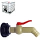 thumbnail image 1 of IBC Tank Faucet IBC Drain Tap IBC Tank Adapter Tank Cap S60x6 Faucet Valve for Rainwater Collectors Outlet Connection Connection (Dn40/50) (27 Mm), 1 of 5