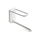 thumbnail image 2 of Colgador de ropa montado en la pared de plástico impermeable para el hogar, abrigo de baño, soporte de secado de ropa, gancho sin perforaciones Almacenamiento y organización del hogar Blanco Wosthever HA064838-01B, 2 of 6